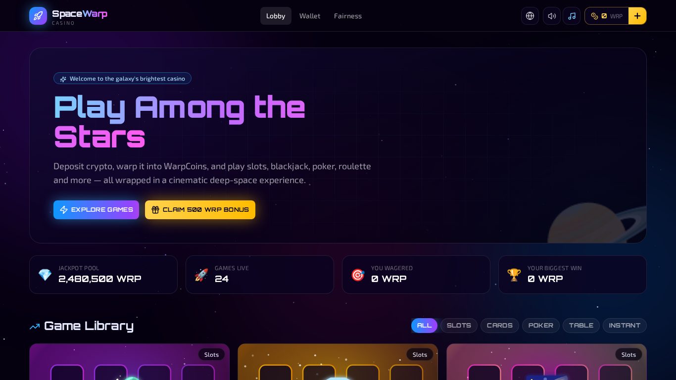 SpaceWarp preview